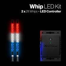 Load image into Gallery viewer, Extreme Whip Kit Qty 2 x 2ft plus LEDCast Controller