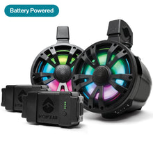 Load image into Gallery viewer, ExtremeTower Speakers TBB8 - 2 Battery Powered Bluetooth Amplified Tower Speakers
