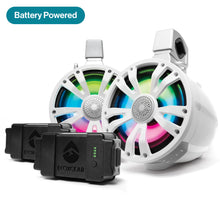 Load image into Gallery viewer, ExtremeTower Speakers TBB8 - 2 Battery Powered Bluetooth Amplified Tower Speakers