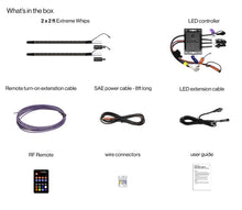 Load image into Gallery viewer, Extreme Whip Kit Qty 2 x 2ft plus LEDCast Controller
