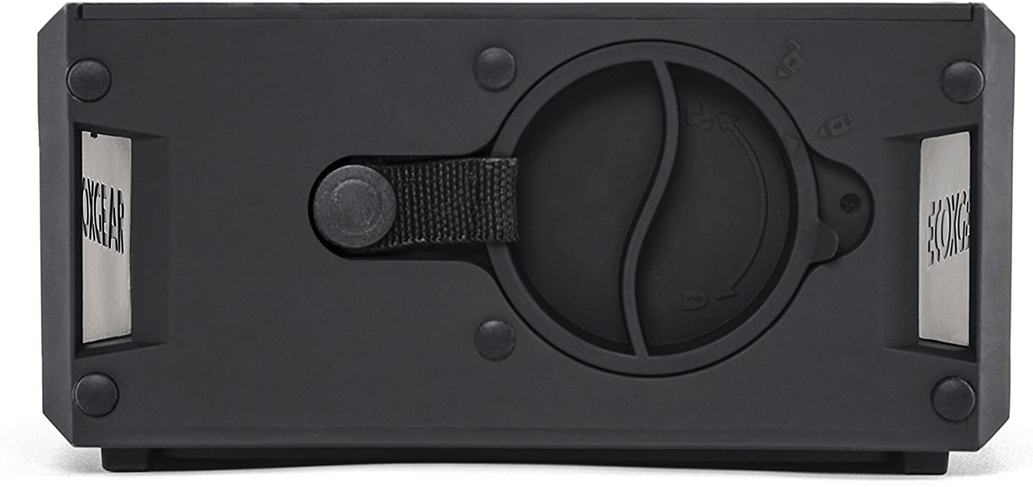 Ecoxgear Sol Jam Solar-Powered Waterproof Speaker (Black