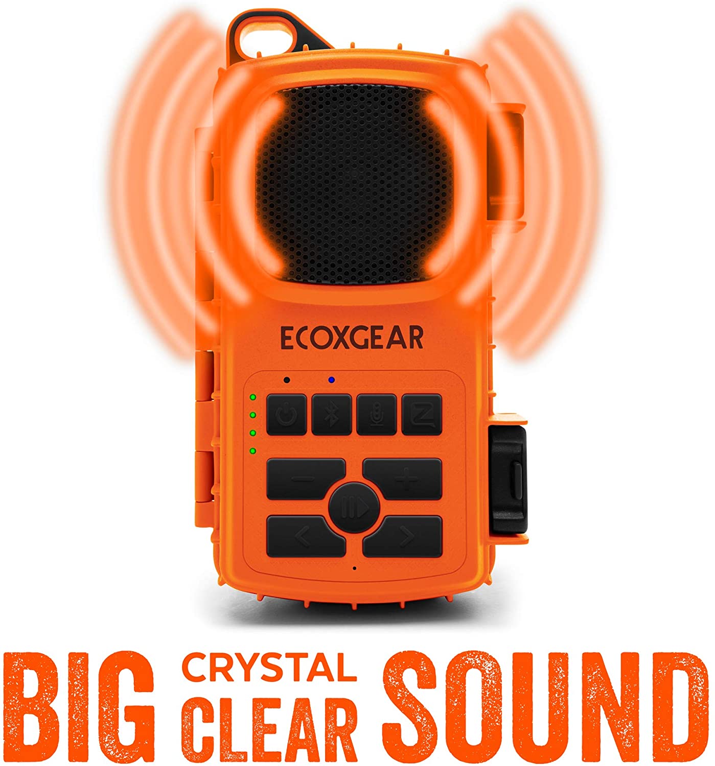 Ecoxgear EcoExtreme II IP67 Waterproof Bluetooth Speaker (Orange