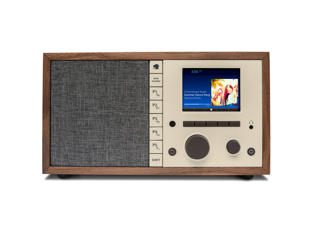 Grace Digital Mondo Elite Classic Internet Radio Speaker (Walnut)